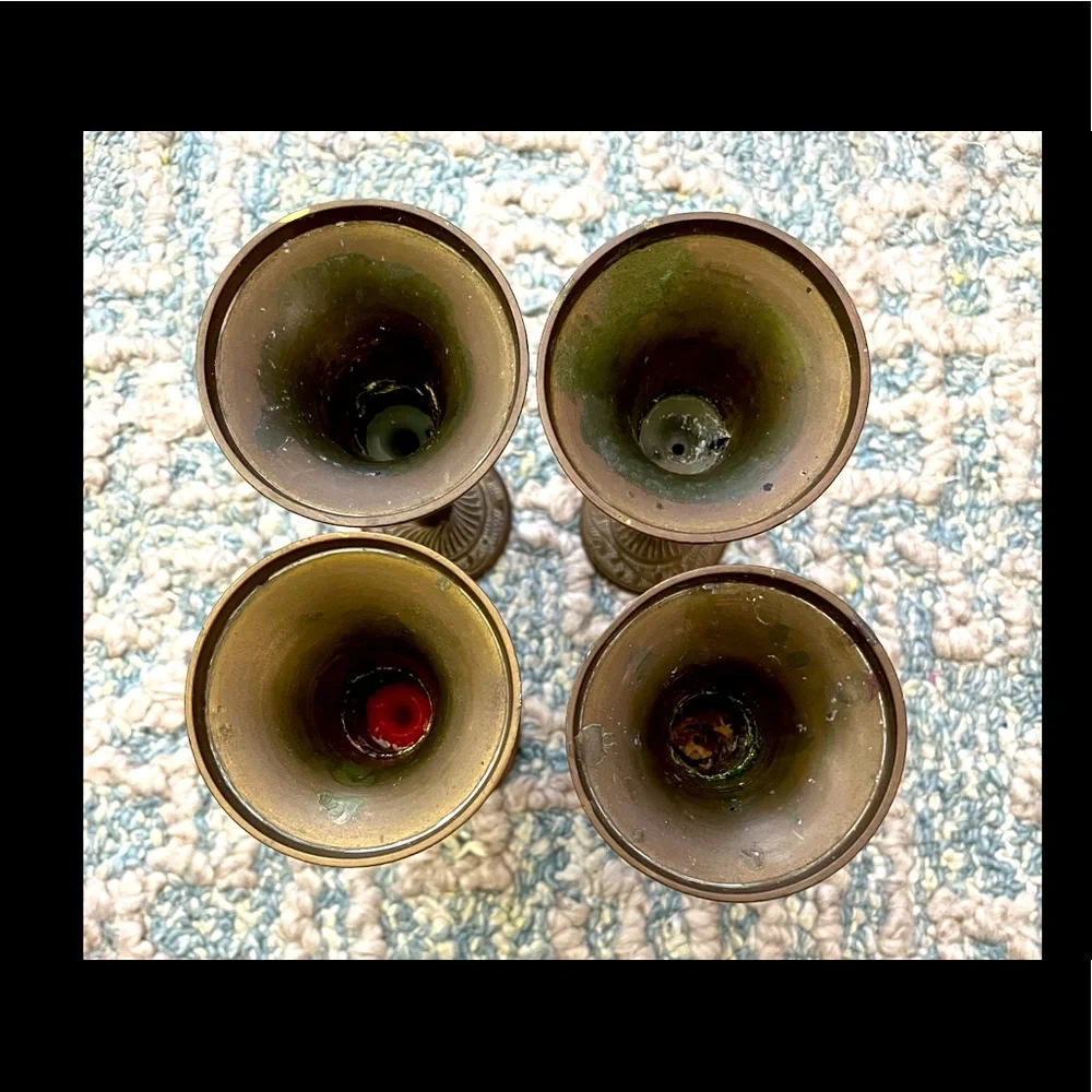 Vintage antique brass